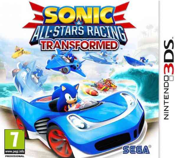 Sonic  Allstar Racing Transformed 3ds